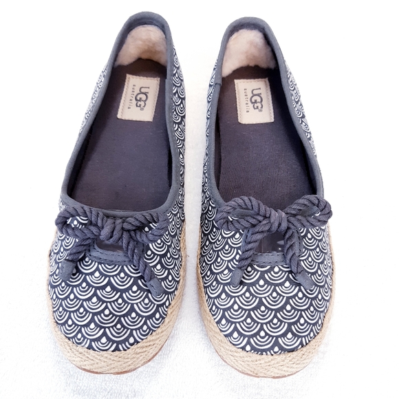 UGG SLIP ON FLATS ESPADRILLES - Picture 10 of 16